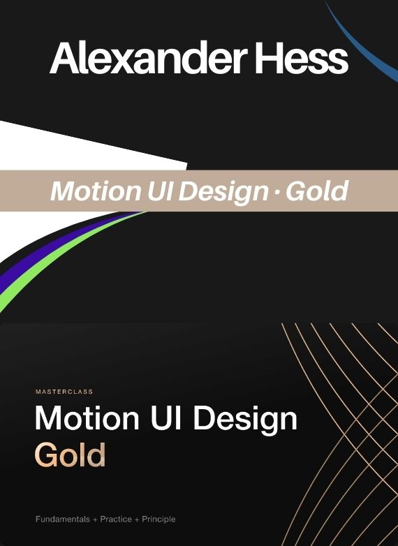 Alexander Hess – Motion UI Design · Gold