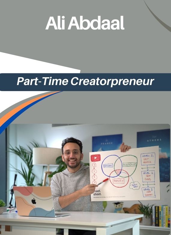 Ali Abdaal – Part-Time Creatorpreneur