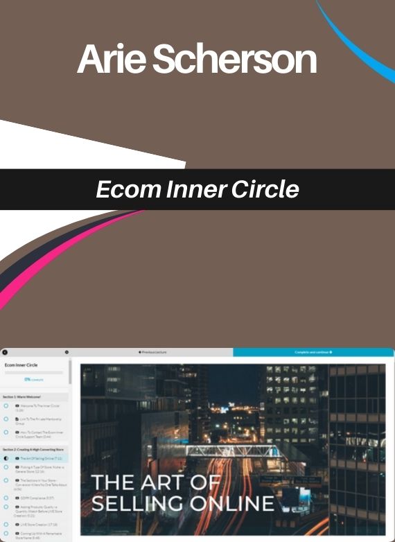 Arie Scherson – Ecom Inner Circle