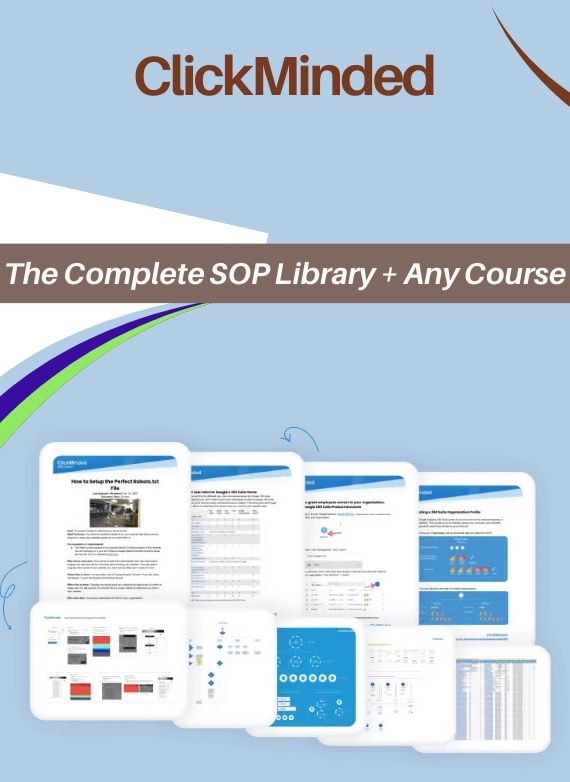 ClickMinded – The Complete SOP Library + Any Course