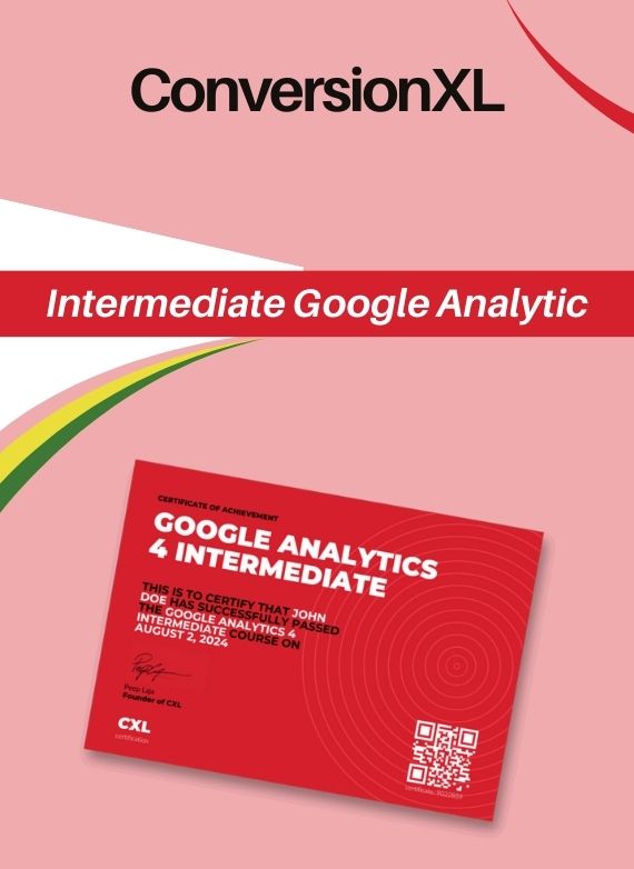 ConversionXL – Intermediate Google Analytic