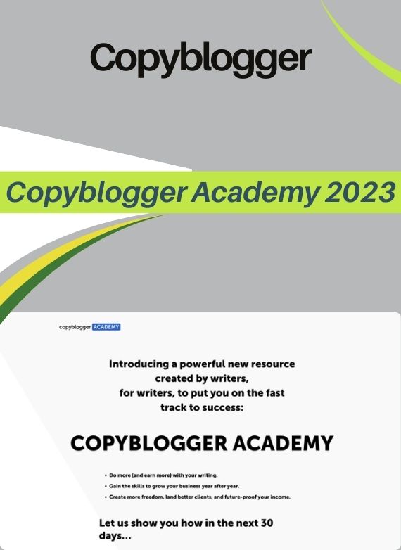 Copyblogger – Copyblogger Academy 2023