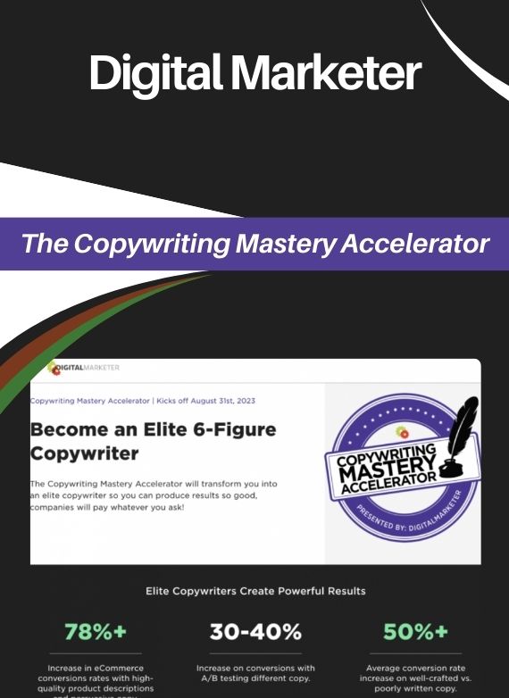 Digital Marketer – The Copywriting Mastery Accelerator