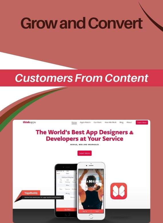 Grow and Convert – Customers From Content