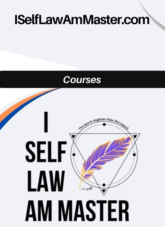 ISelfLawAmMaster.com – Courses