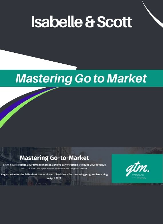 Isabelle & Scott – Mastering Go to Market
