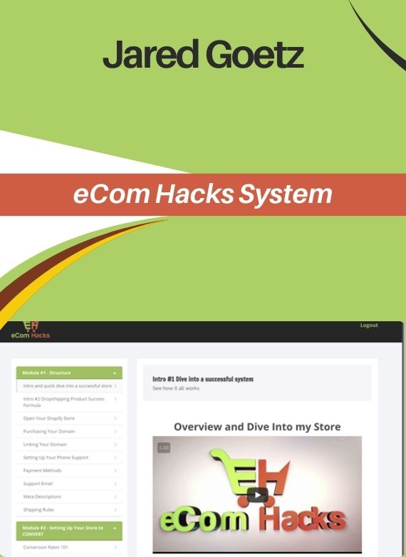 Jared Goetz – eCom Hacks System