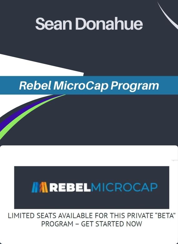 Sean Donahue – Rebel MicroCap Program